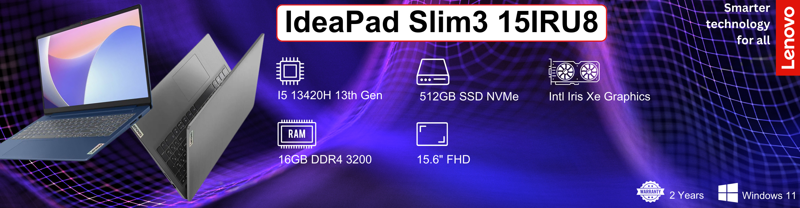 IdeaPad Slim3 15IRU8