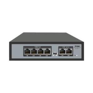 D-Link DES-1006P-FE 6-Port 10 100 PoE+ Switch