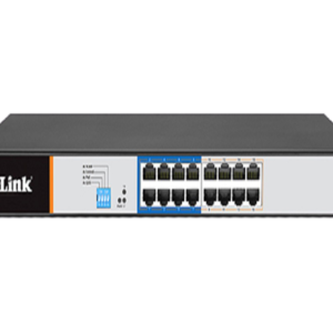 D-Link DGS-F1018P-E 16GE SFP Uplink PoE switch