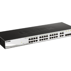 D-Link DGS-1210-28 24Ports 10/100/1000Mbps 4Ports Combo GESFP Smart Managed Switch