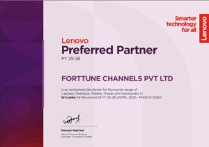 Lenovo Distributor Forttune Channels Pvt Ltd