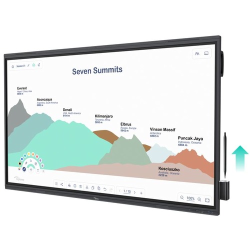 Optoma 5752RK Creative Touch Interactive Flat Panel Optoma 5752RK Creative Touch Interactive Flat Panel Smartboard