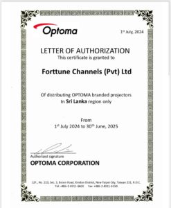 Optoma Distributor Optoma Sri Lanka