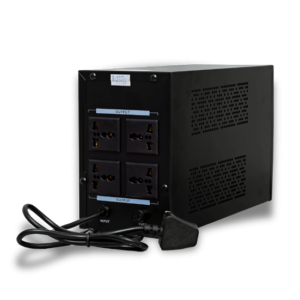 ALFA SLINE 1.2KVA/720W Line Interactive UPS ALFA SLINE 1200VA Line Interactive UPS backside